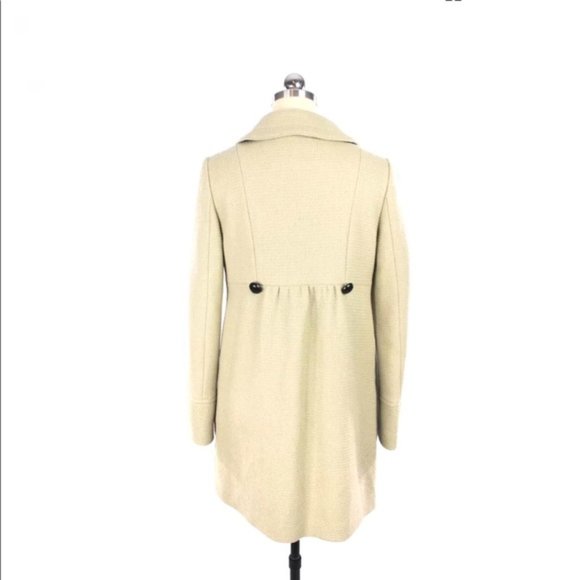 JILL STUART Wool Waffle Knit Princess Coat - Picture 6 of 9